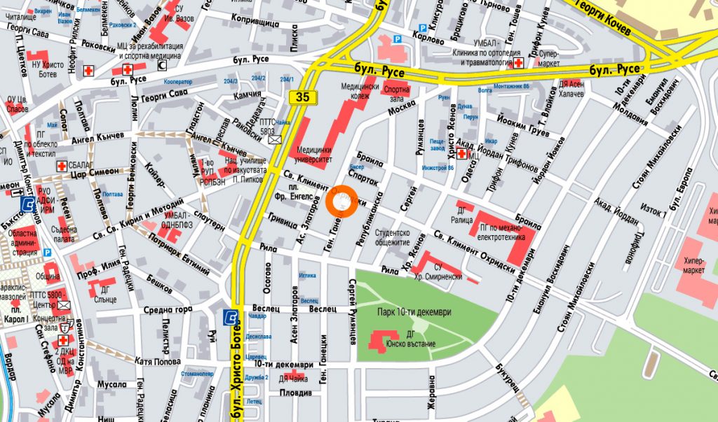 Карта на местоположението
